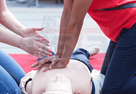 HLTAID009 – Provide CPR Training session at NSTA Auburn in Parramatta, NSW